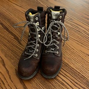 CAT 12” Steel Toe Boots